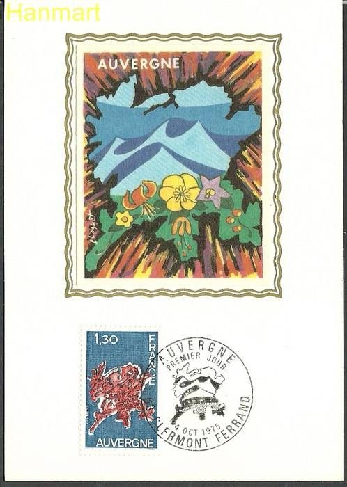Znaczek Francja 1975 Mi S1933 Karta Max