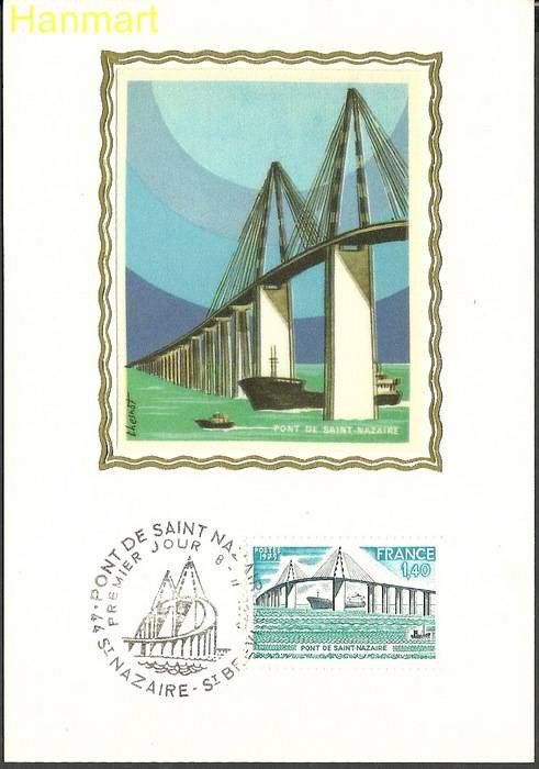 Znaczek Francja 1975 Mi S1938 Karta Max