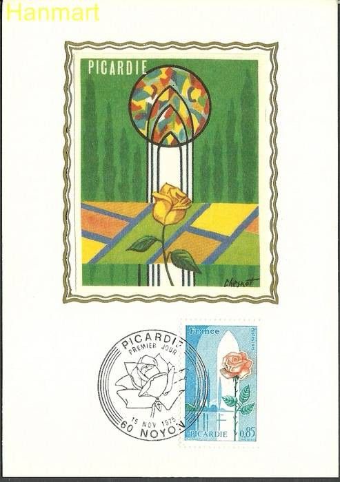 Znaczek Francja 1975 Mi S1939 Karta Max