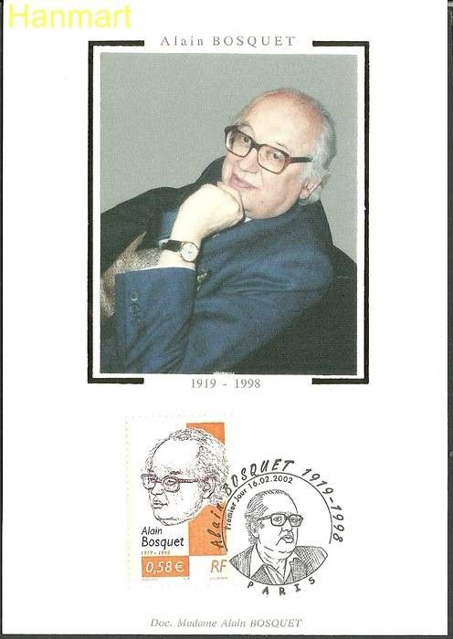Znaczek Francja 2002 Mi S3599 Karta Max