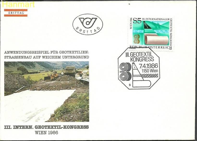 Znaczek Austria 1986 Mi 1844 FDC