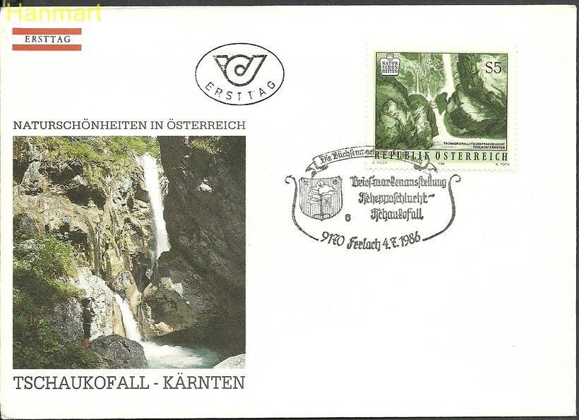 Znaczek Austria 1986 Mi 1853 FDC