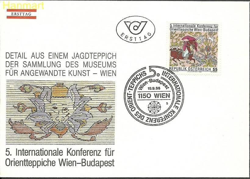 Znaczek Austria 1986 Mi 1862 FDC
