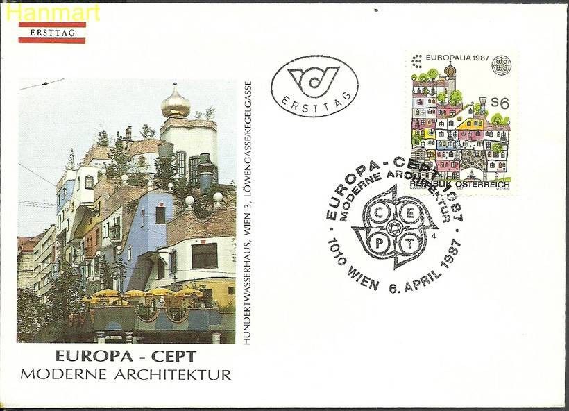 Znaczek Austria 1987 Mi 1876 FDC