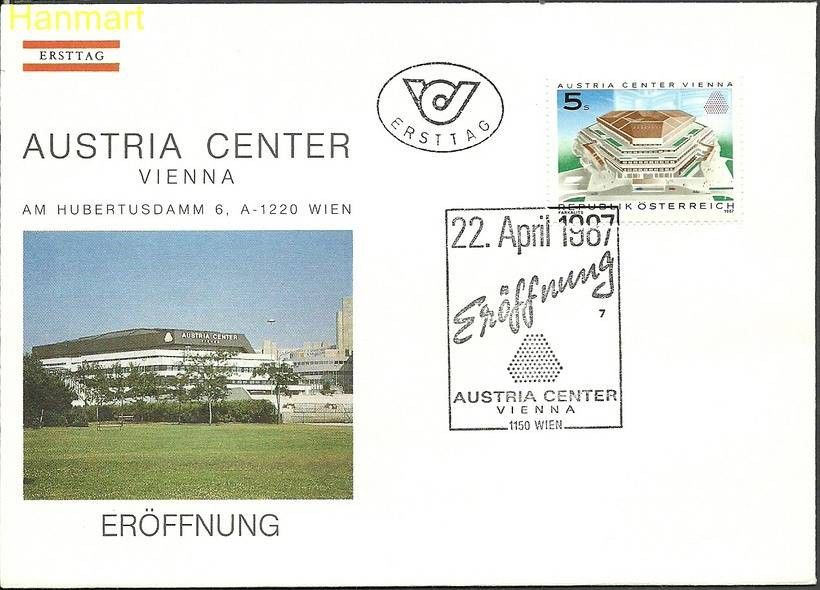 Znaczek Austria 1987 Mi 1878 FDC