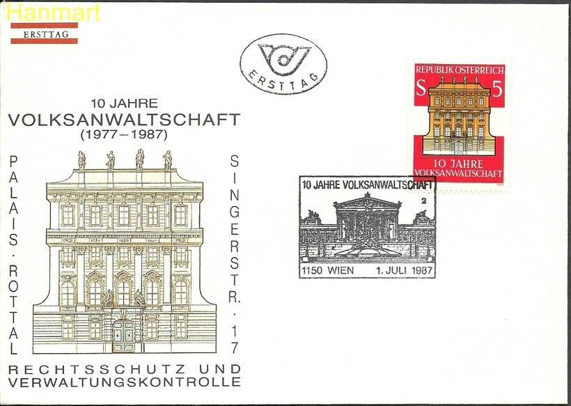 Znaczek Austria 1987 Mi 1891 FDC