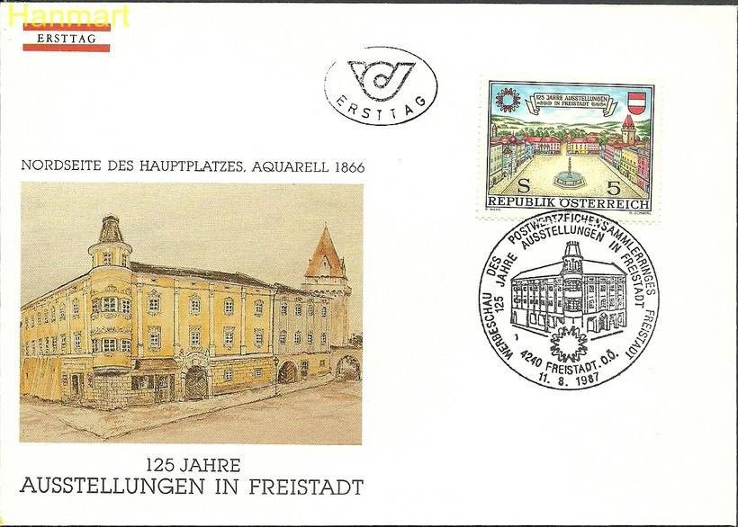 Znaczek Austria 1987 Mi 1893 FDC
