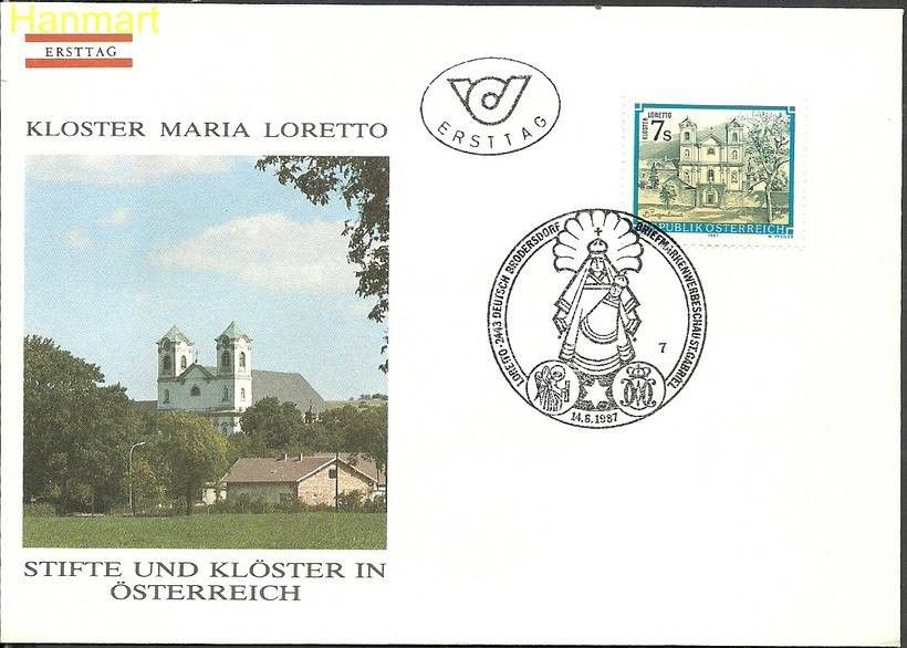 Znaczek Austria 1987 Mi 1894 FDC