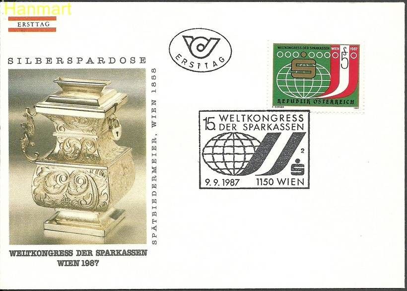 Znaczek Austria 1987 Mi 1898 FDC