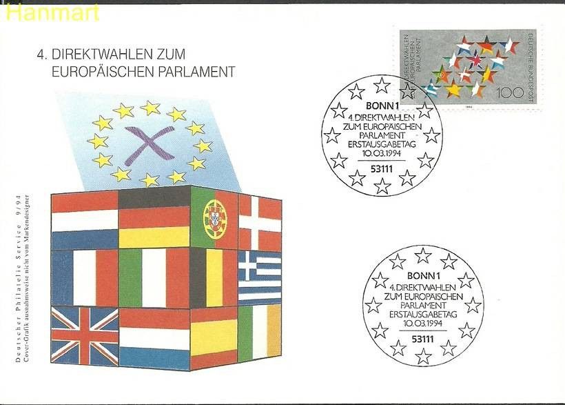 Znaczek Niemcy 1994 Mi 1724 FDC