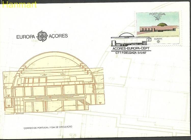 Znaczek Azory 1987 Mi 383 FDC