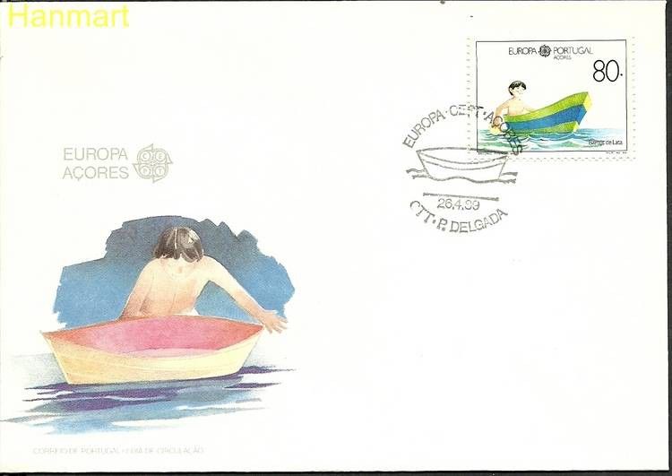 Znaczek Azory 1989 Mi 401 FDC