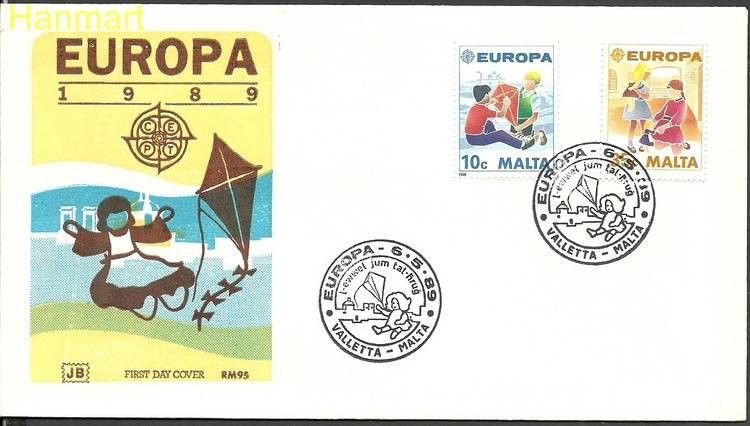Znaczek Malta 1989 Mi 816-817 FDC