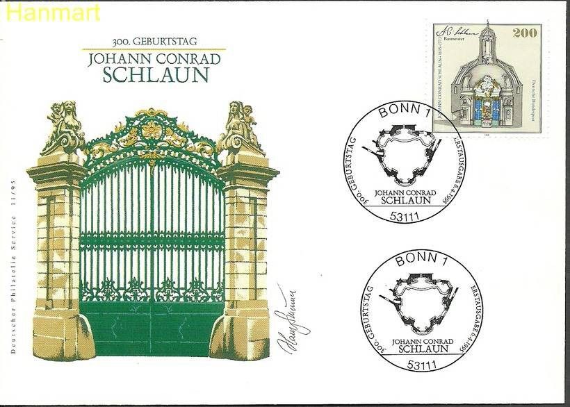 Znaczek Niemcy 1995 Mi 1787 FDC