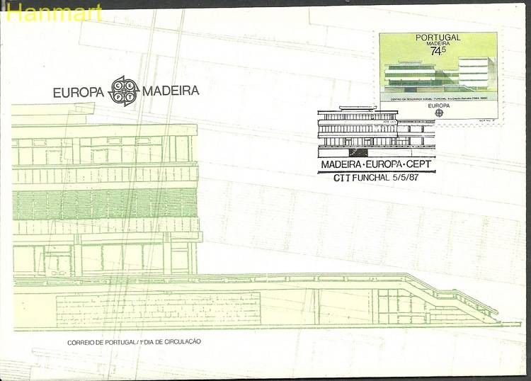 Znaczek Madera 1987 Mi 115 FDC
