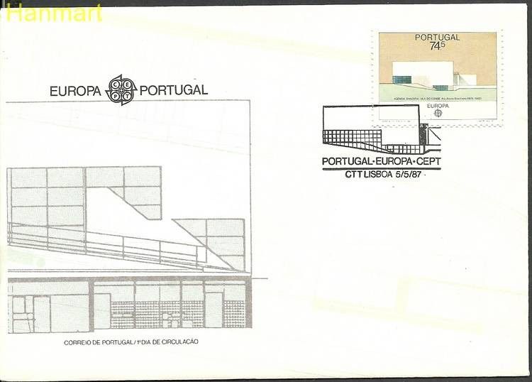 Znaczek Portugalia 1987 Mi 1722 FDC