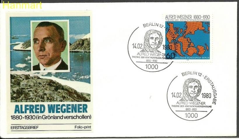Znaczek Berlin Niemcy 1980 Mi 616b FDC