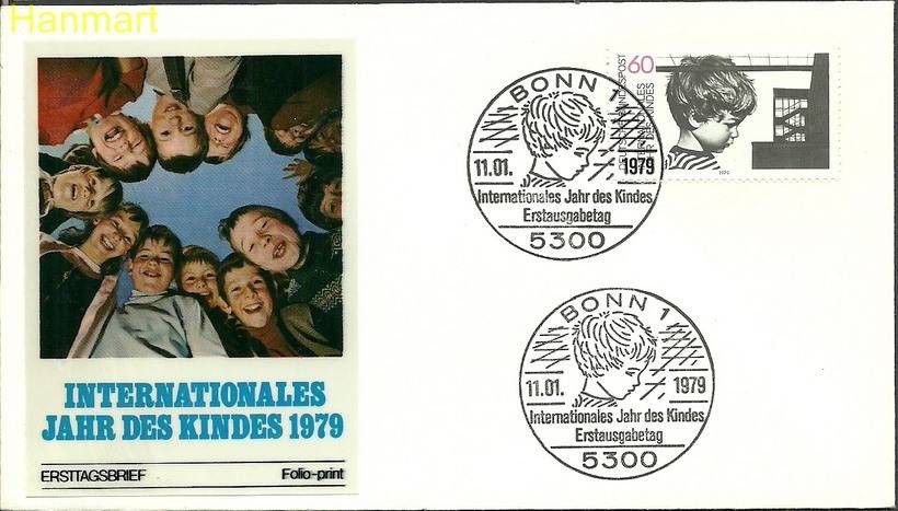 Znaczek Niemcy 1979 Mi 1000c FDC