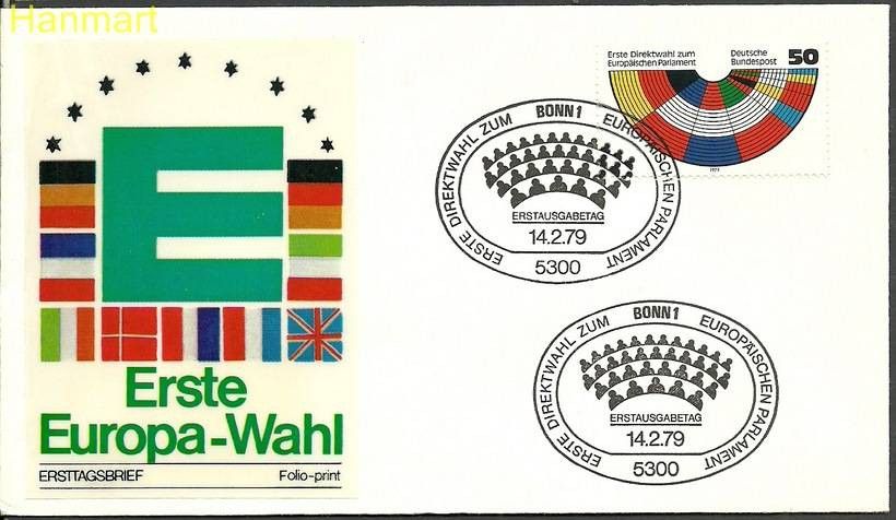 Znaczek Niemcy 1979 Mi 1002a FDC