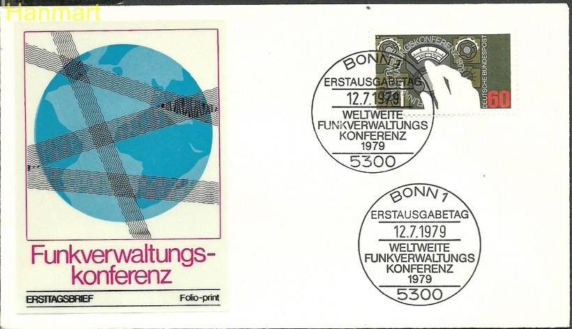 Znaczek Niemcy 1979 Mi 1015a FDC
