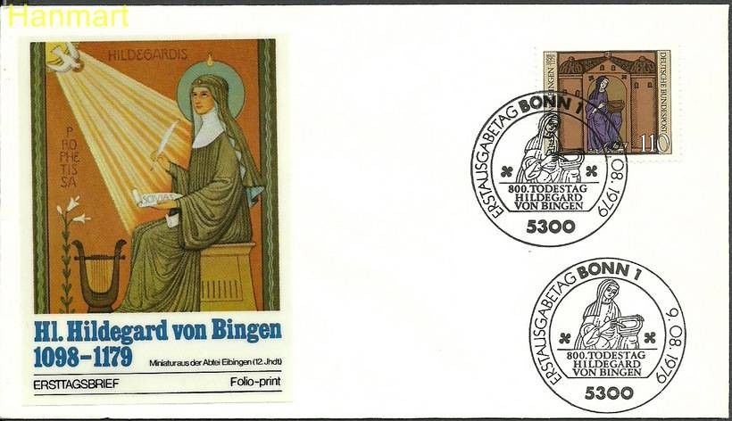 Znaczek Niemcy 1979 Mi 1018a FDC