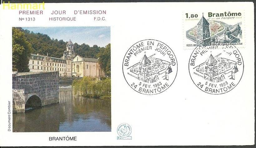 Znaczek Francja 1983 Mi 2381 FDC