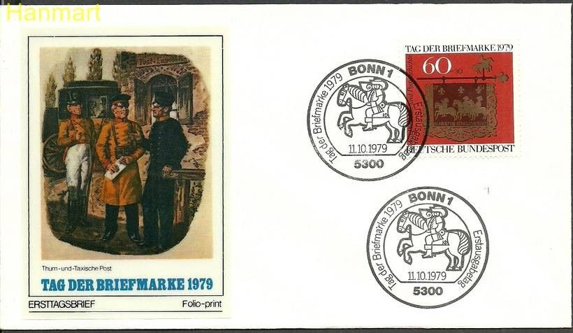 Znaczek Niemcy 1979 Mi 1023 FDC