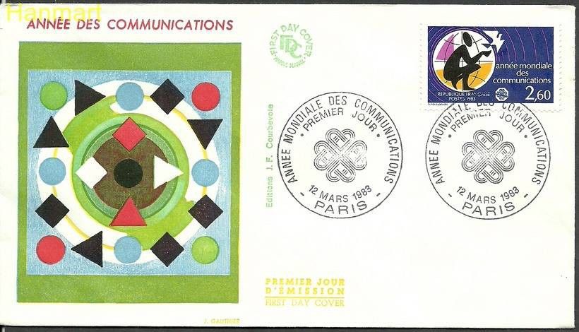 Znaczek Francja 1983 Mi 2386 FDC