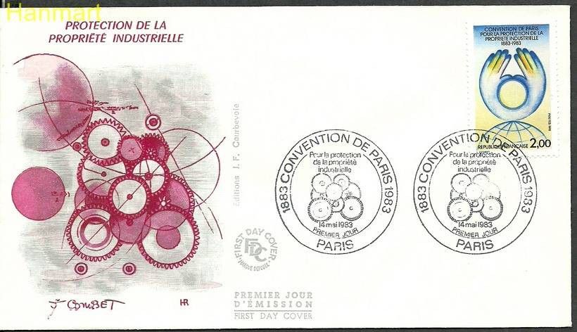 Znaczek Francja 1983 Mi 2399 FDC