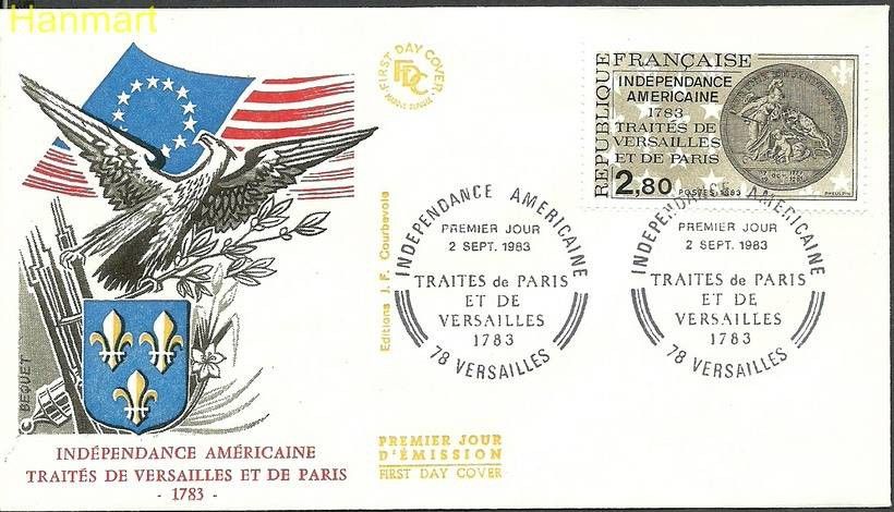 Znaczek Francja 1983 Mi 2409 FDC