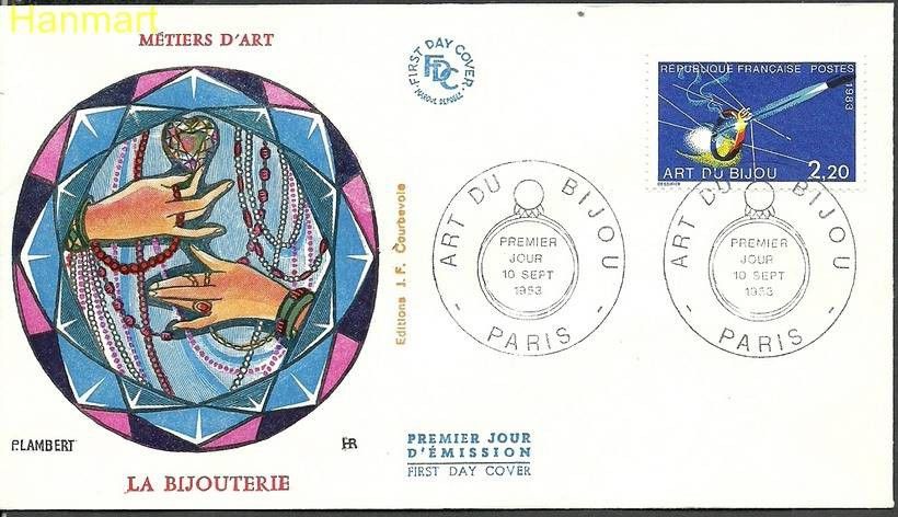 Znaczek Francja 1983 Mi 2410 FDC
