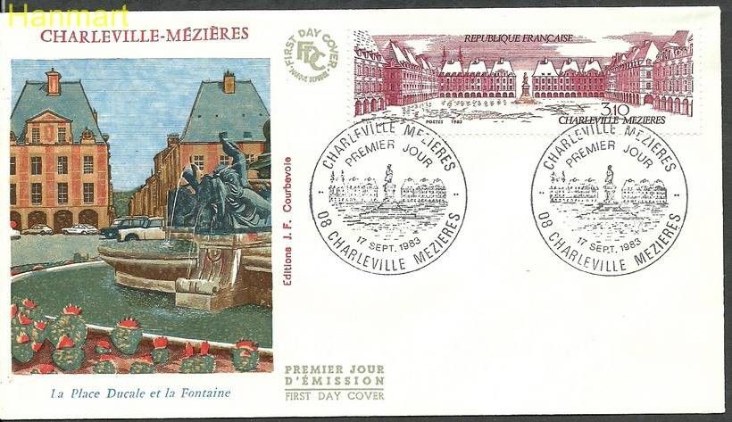 Znaczek Francja 1983 Mi 2411 FDC