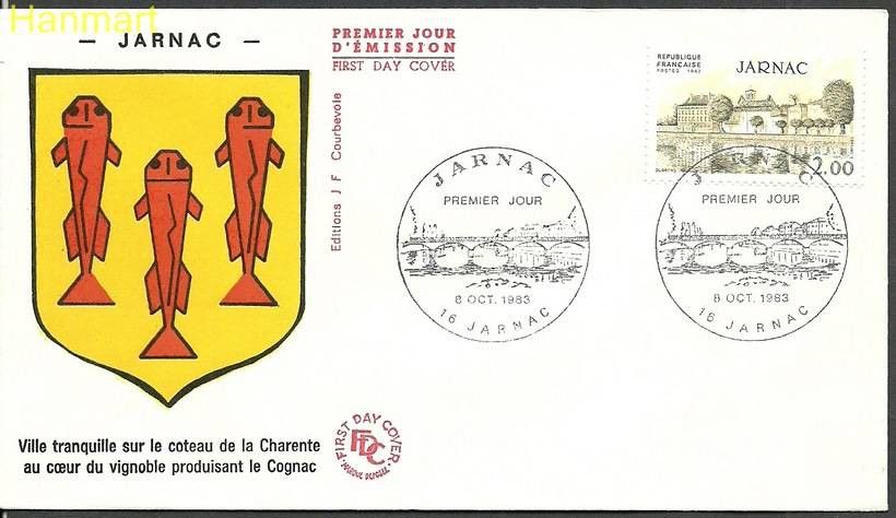 Znaczek Francja 1983 Mi 2414 FDC