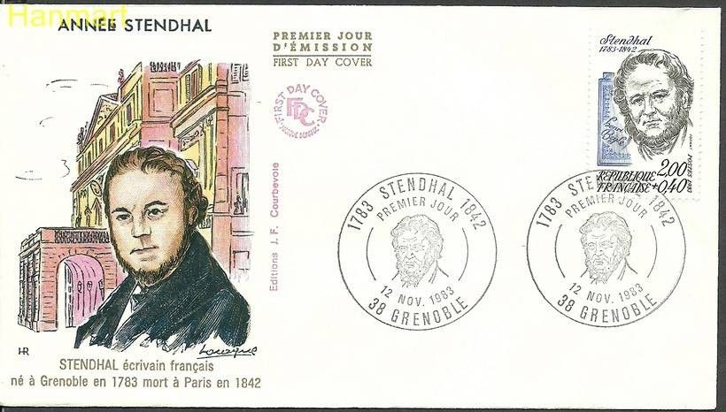 Znaczek Francja 1983 Mi 2419 FDC