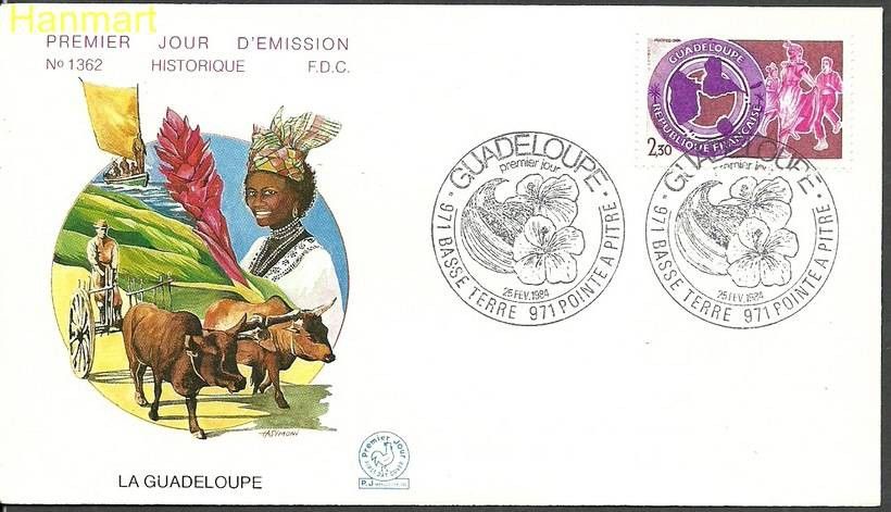 Znaczek Francja 1984 Mi 2427 FDC