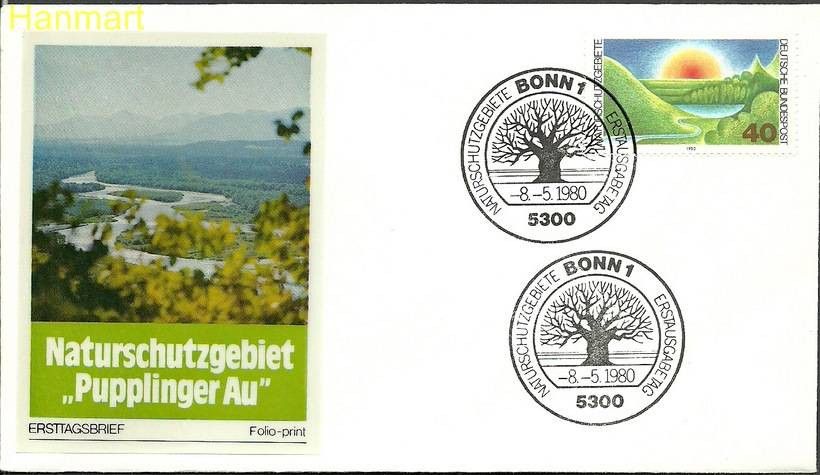 Znaczek Niemcy 1980 Mi 1052a FDC