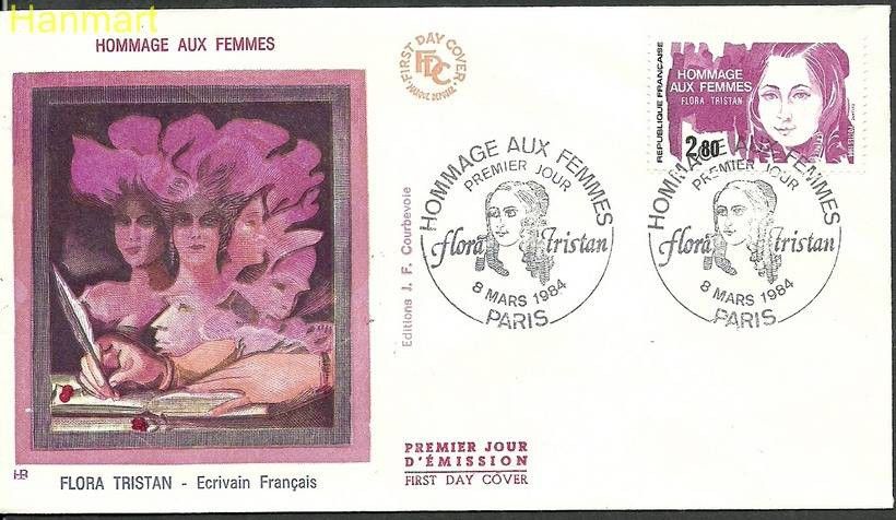 Znaczek Francja 1984 Mi 2429 FDC