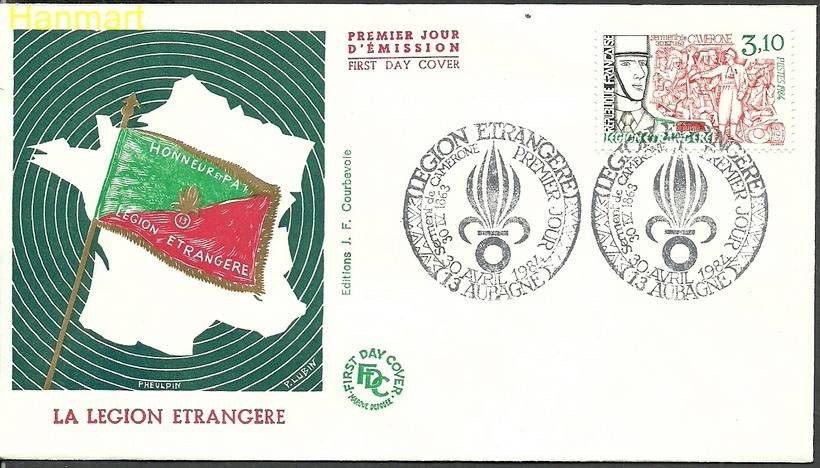 Znaczek Francja 1984 Mi 2443 FDC