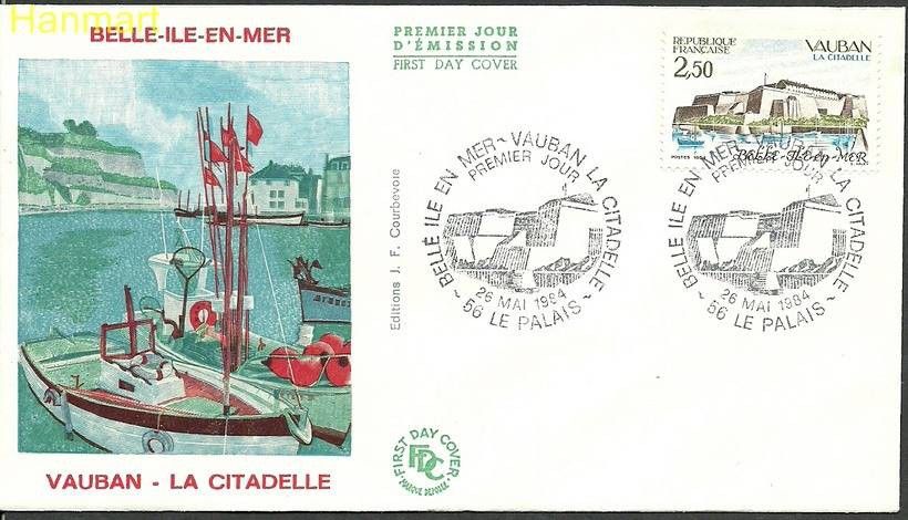 Znaczek Francja 1984 Mi 2446 FDC