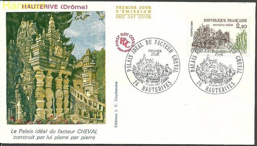Francja 1984 Mi 2453 FDC
