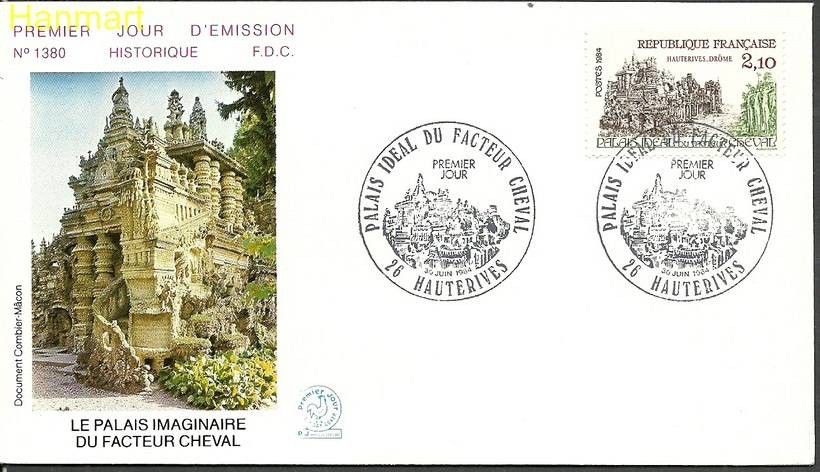 Francja 1984 Mi 2453 FDC