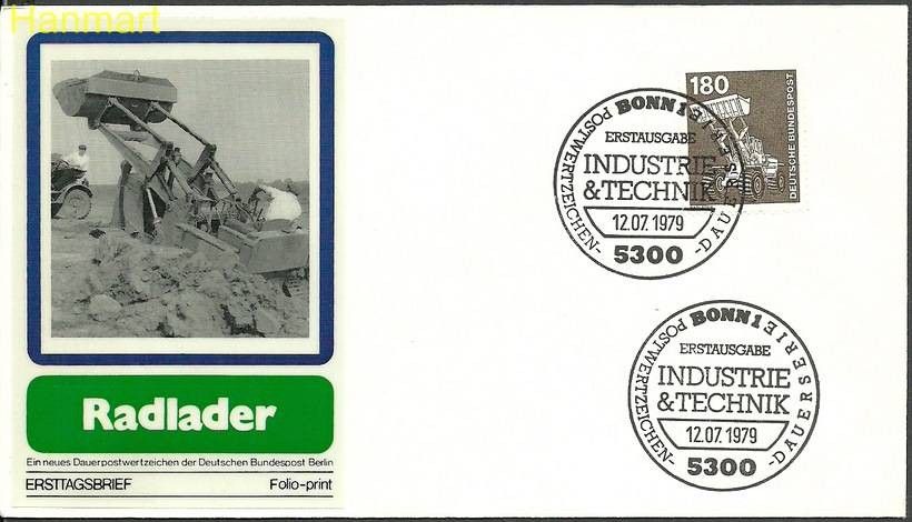 Znaczek Niemcy 1979 Mi 993 FDC