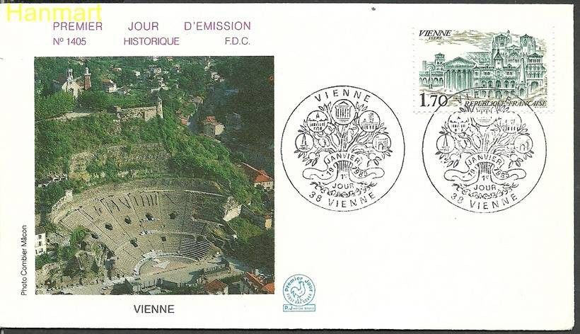 Znaczek Francja 1985 Mi 2477 FDC