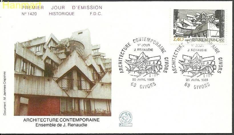 Francja 1985 Mi 2495 FDC