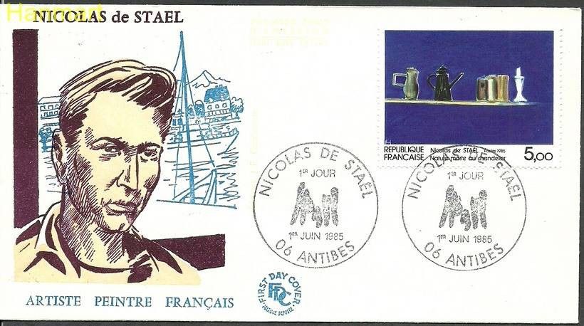 Francja 1985 Mi 2502 FDC