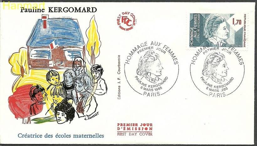Znaczek Francja 1985 Mi 2491 FDC