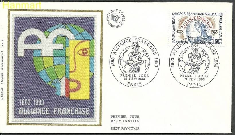 Znaczek Francja 1983 Mi 2383 FDC