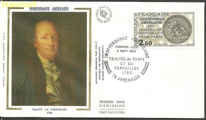 Znaczek Francja 1983 Mi 2409 FDC