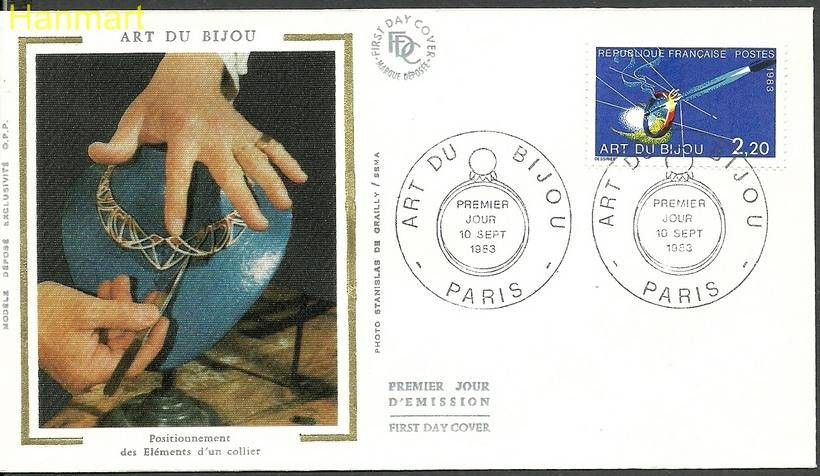 Znaczek Francja 1983 Mi 2410 FDC