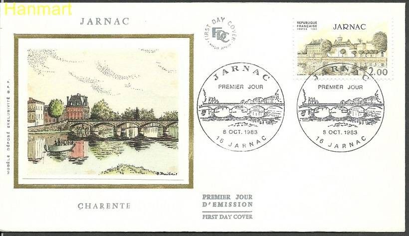Znaczek Francja 1983 Mi 2414 FDC